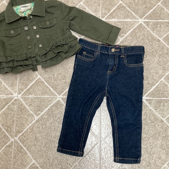 Toddler Denim Jacket and Jeans - Picture 2 of 8